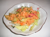 spicy loberst salad